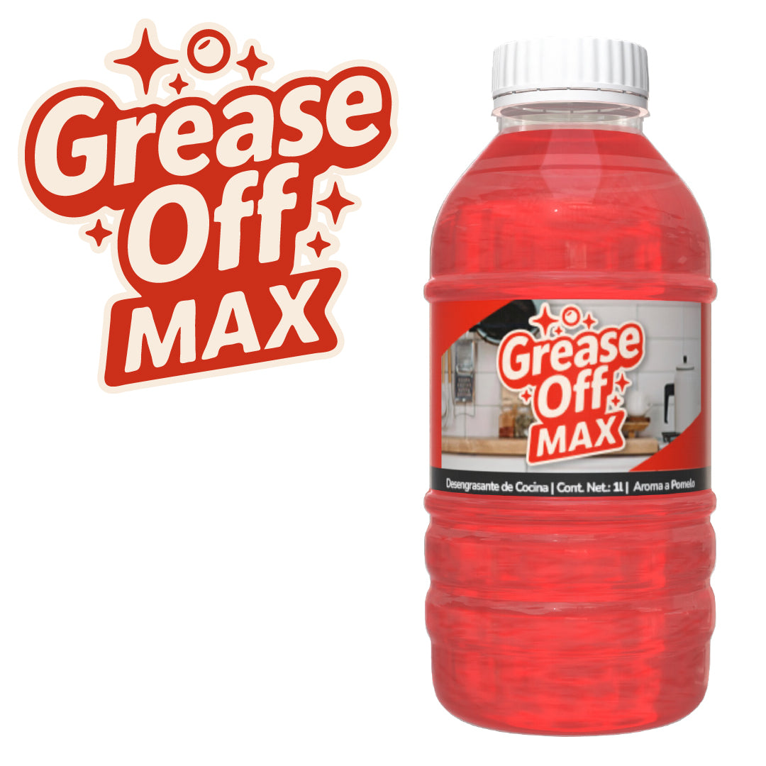 Grease Off Max™ - Desengrasante Potente