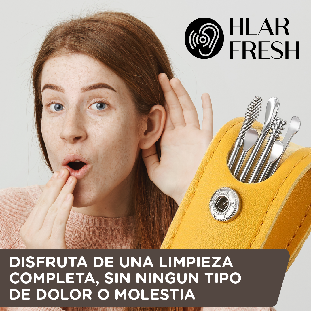 HearFresh™ - Set de Limpieza de Oídos Profesional