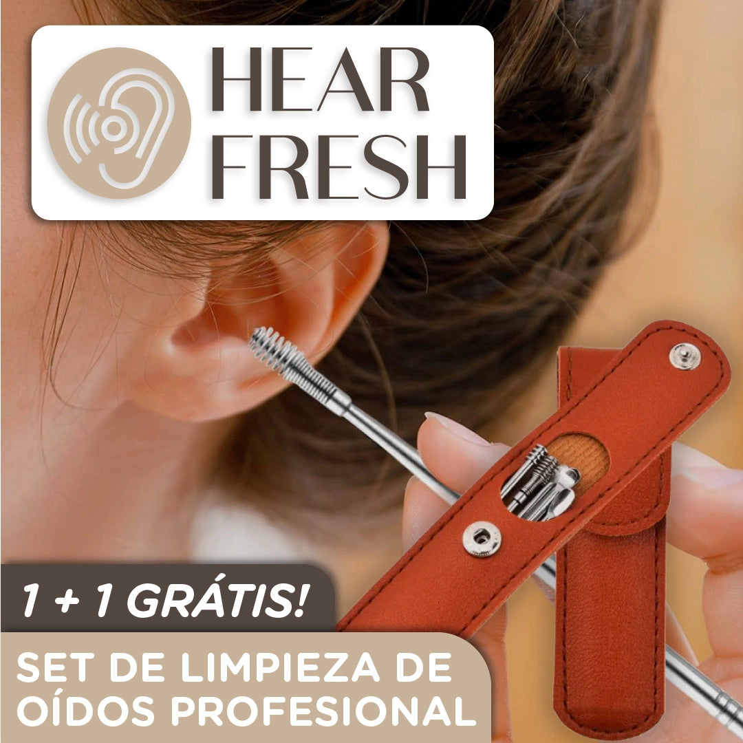 HearFresh™ - Set de Limpieza de Oídos Profesional