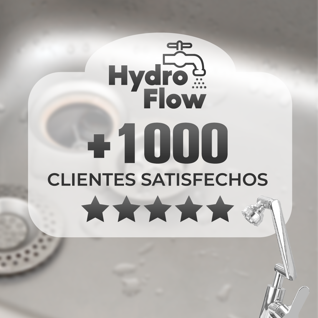 HydroFlow™ - Grifo Giratorio 1080° Multifuncional