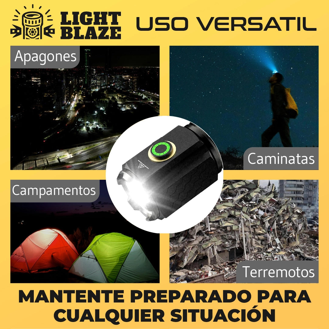Light Blaze - Mini Linterna Potente