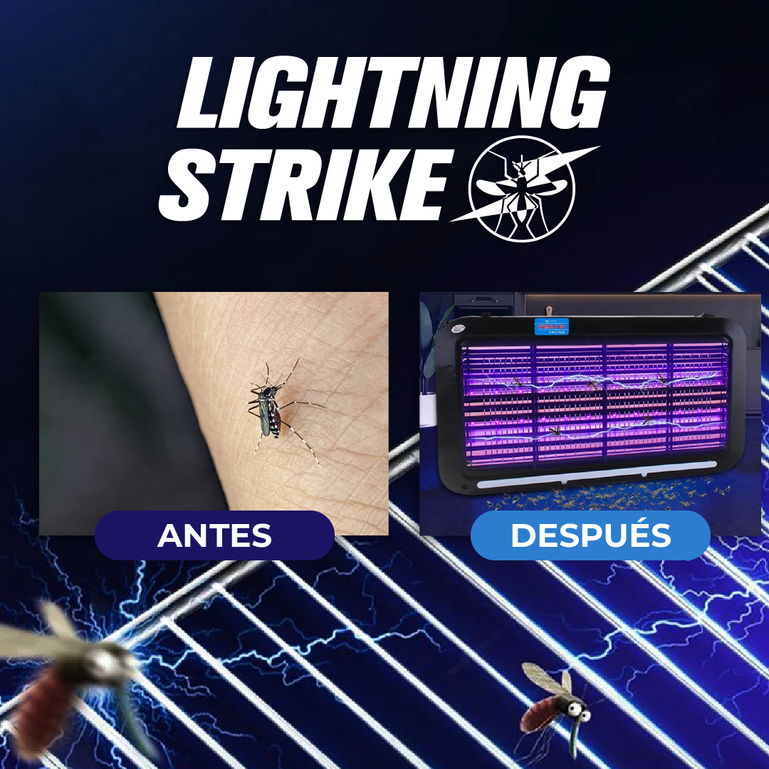 LightningStrike™ - Exterminador Eléctrico de Insectos