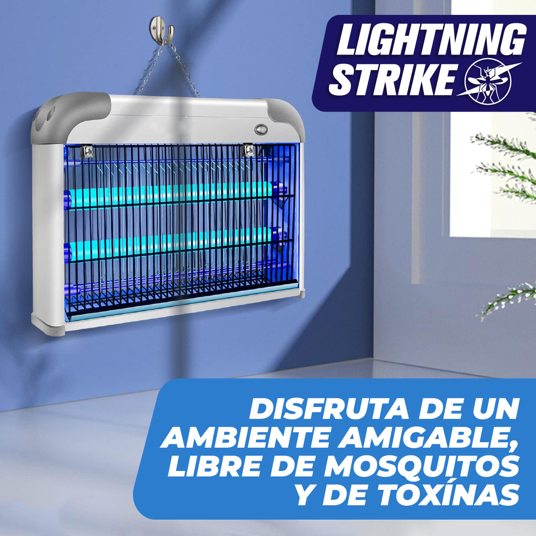 LightningStrike™ - Exterminador Eléctrico de Insectos