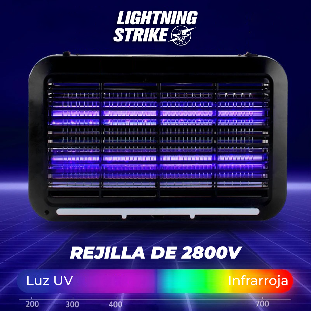 LightningStrike™ - Exterminador Eléctrico de Insectos