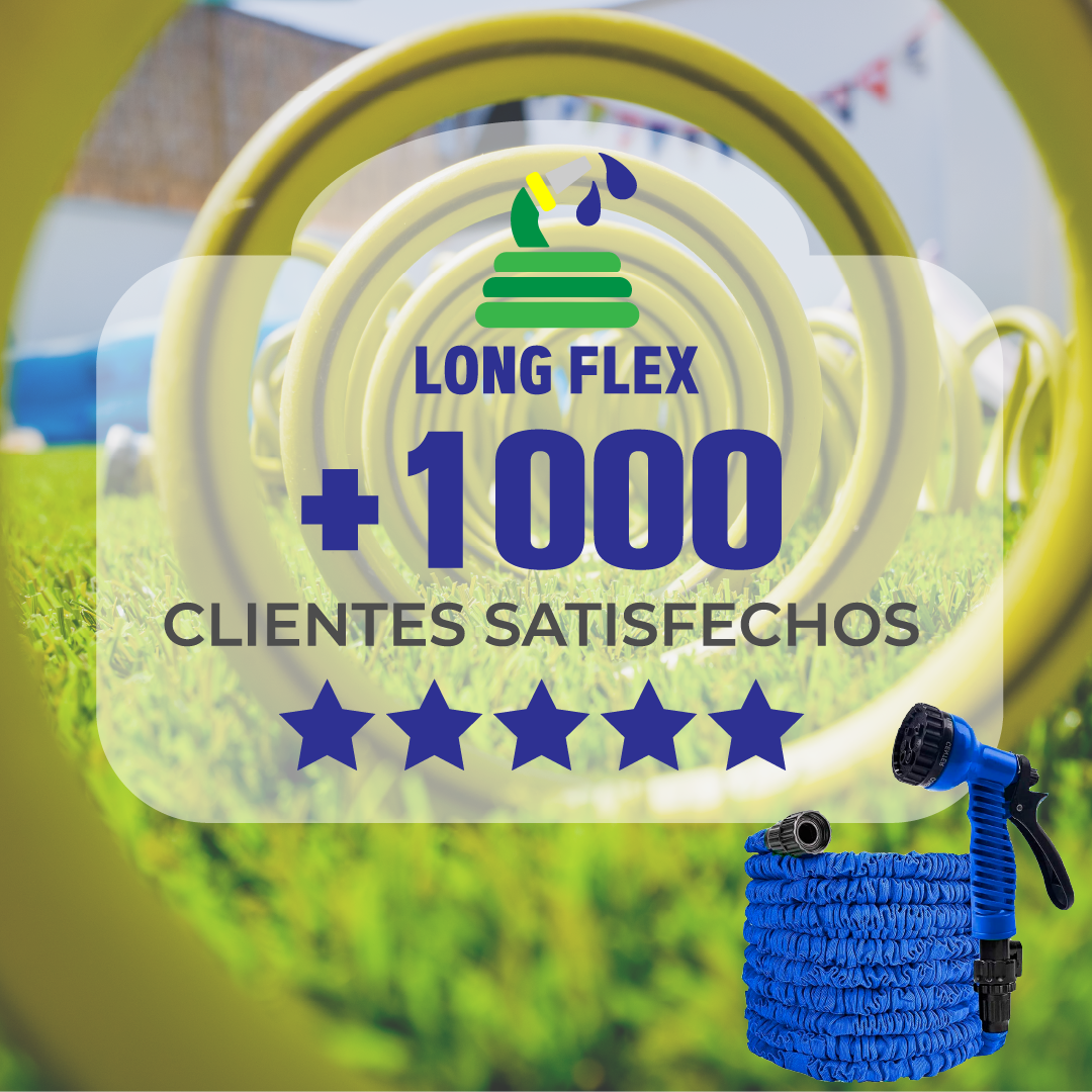 LongFlex™ - Manguera Expansible Para Jardin