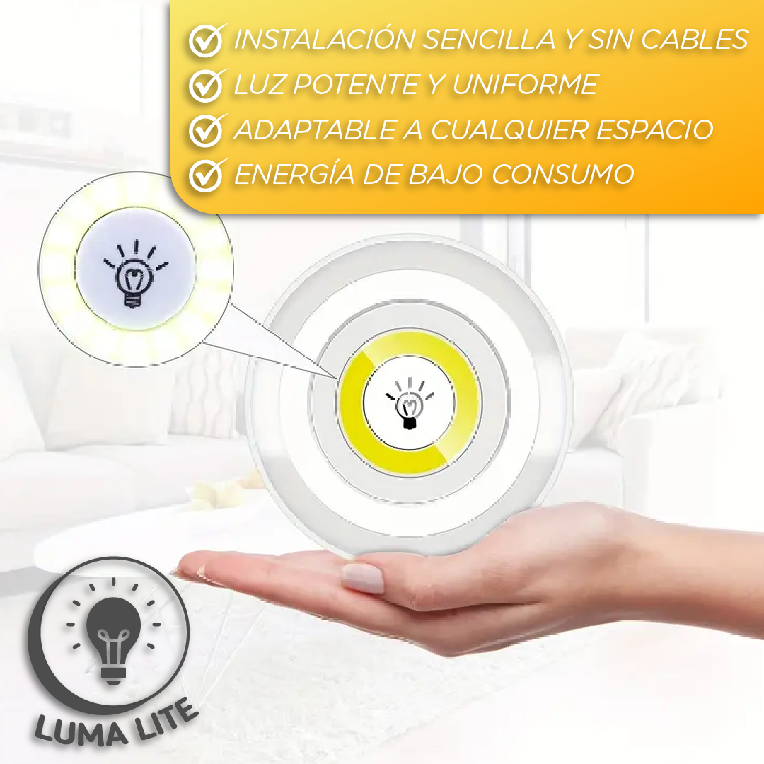 LumaLite™ - Luces Led Inalámbricas