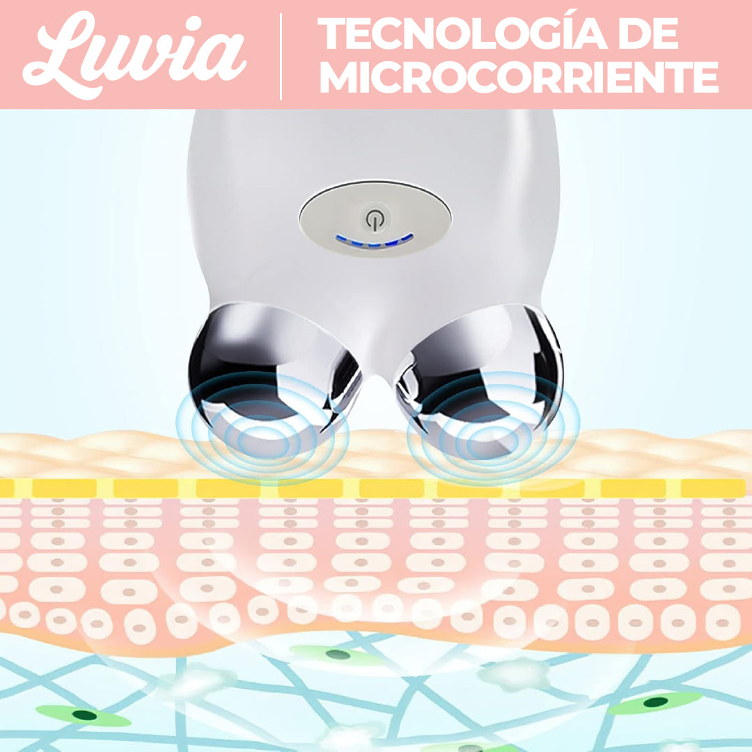 Luvia™ - Masajeador Facial con Microcorrientes