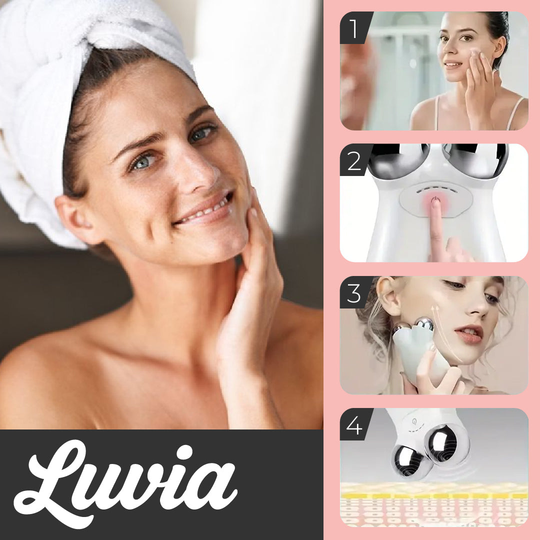 Luvia™ - Masajeador Facial con Microcorrientes