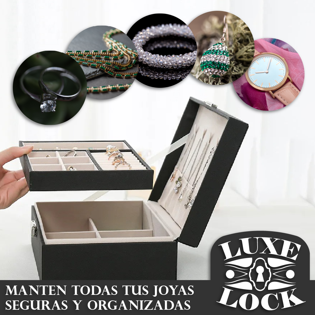LuxeLock™ - Caja Organizadora de Joyas