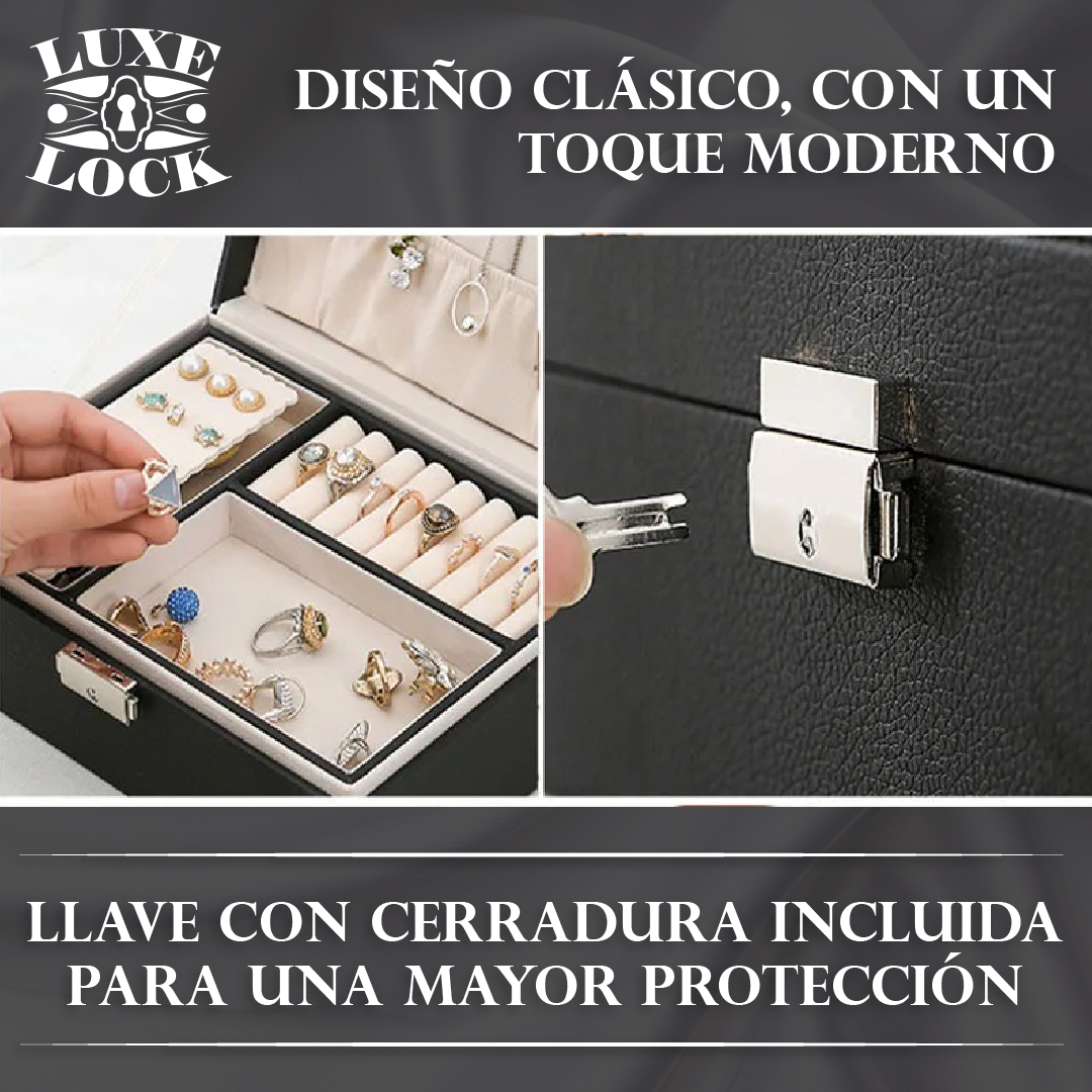 LuxeLock™ - Caja Organizadora de Joyas