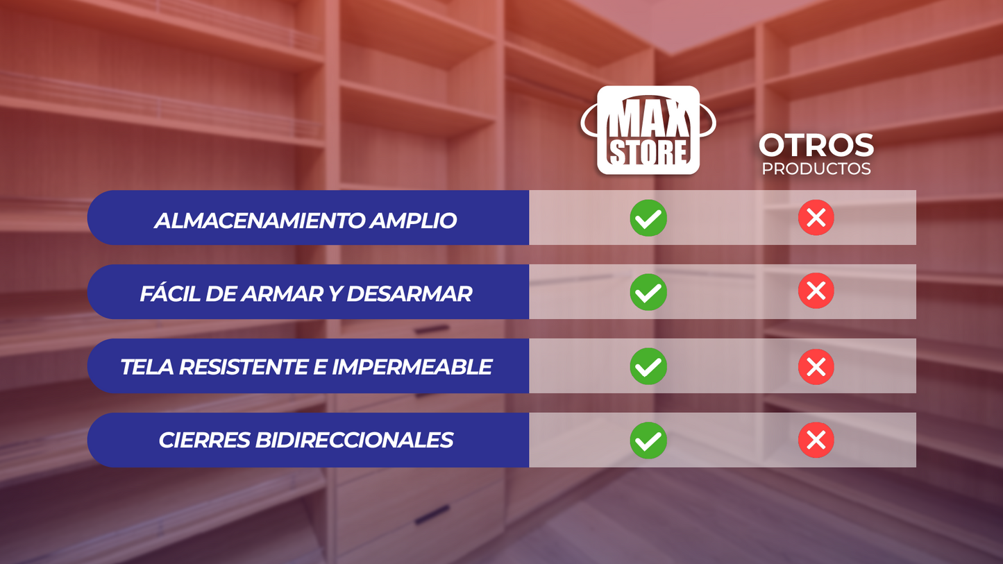 MaxStore™ - Organizador Impermeable de Gran Capacidad