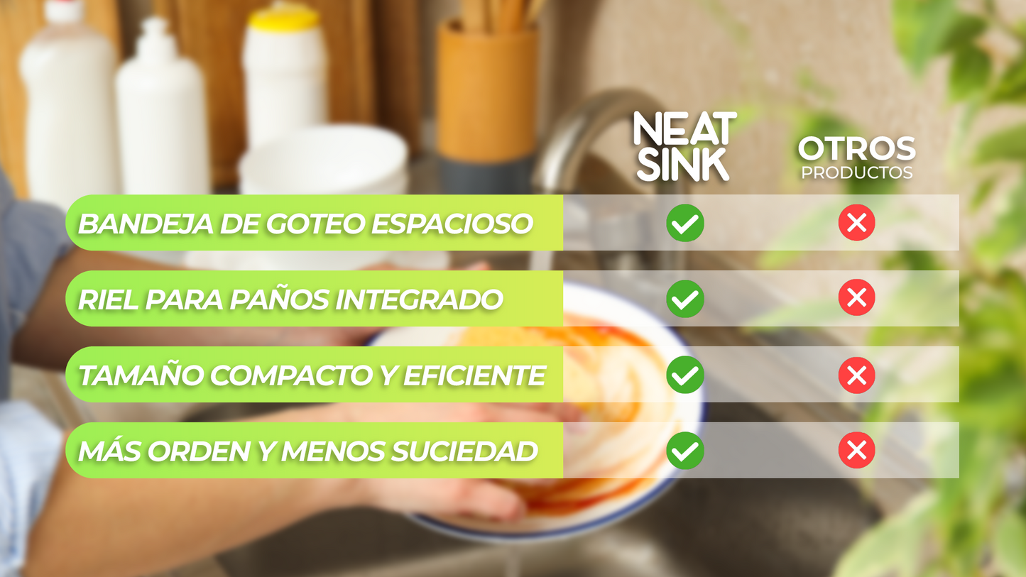 NeatSink™ - Organizador Para Fregadero de Cocina