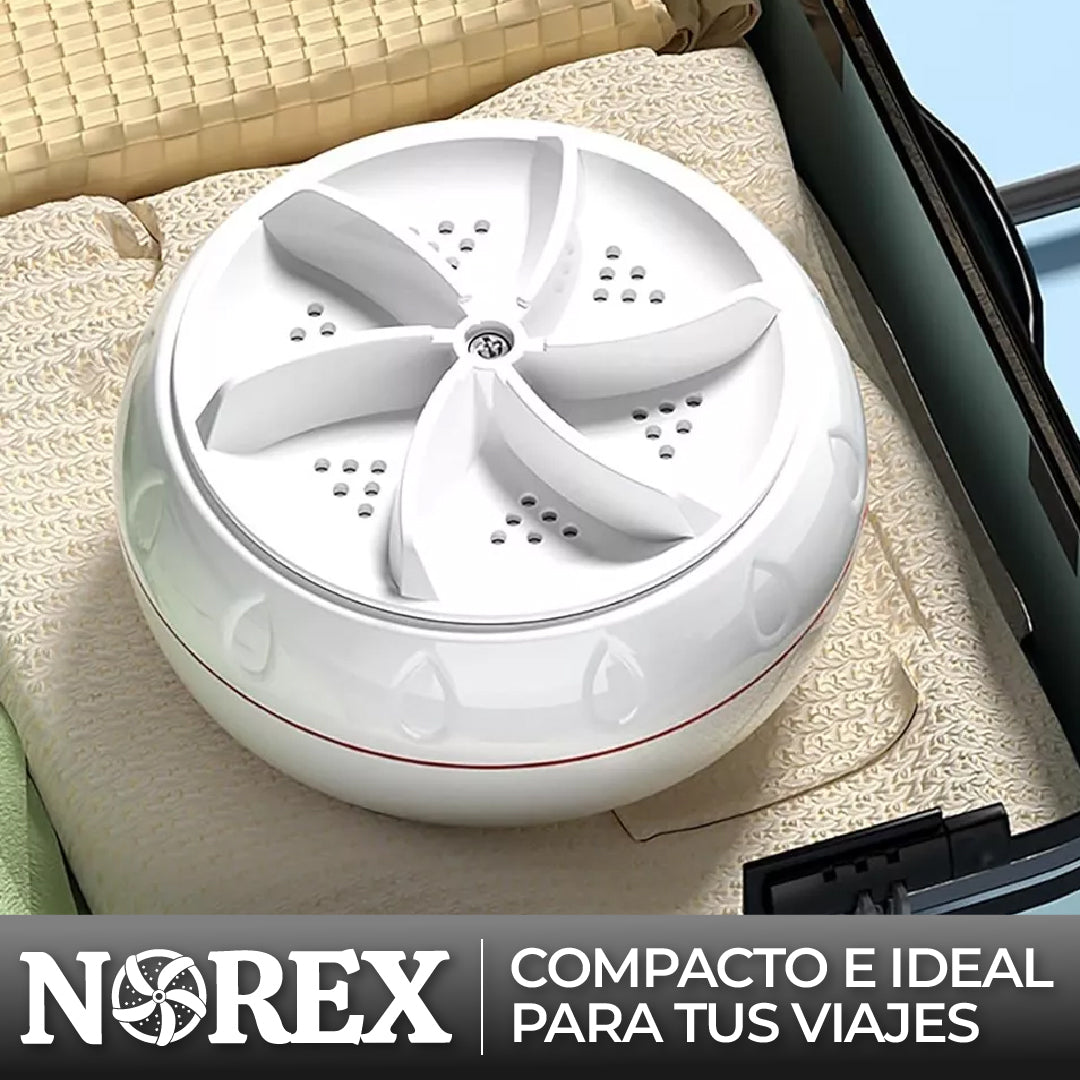 Norex™ - Lavaropas Potente y Portatil