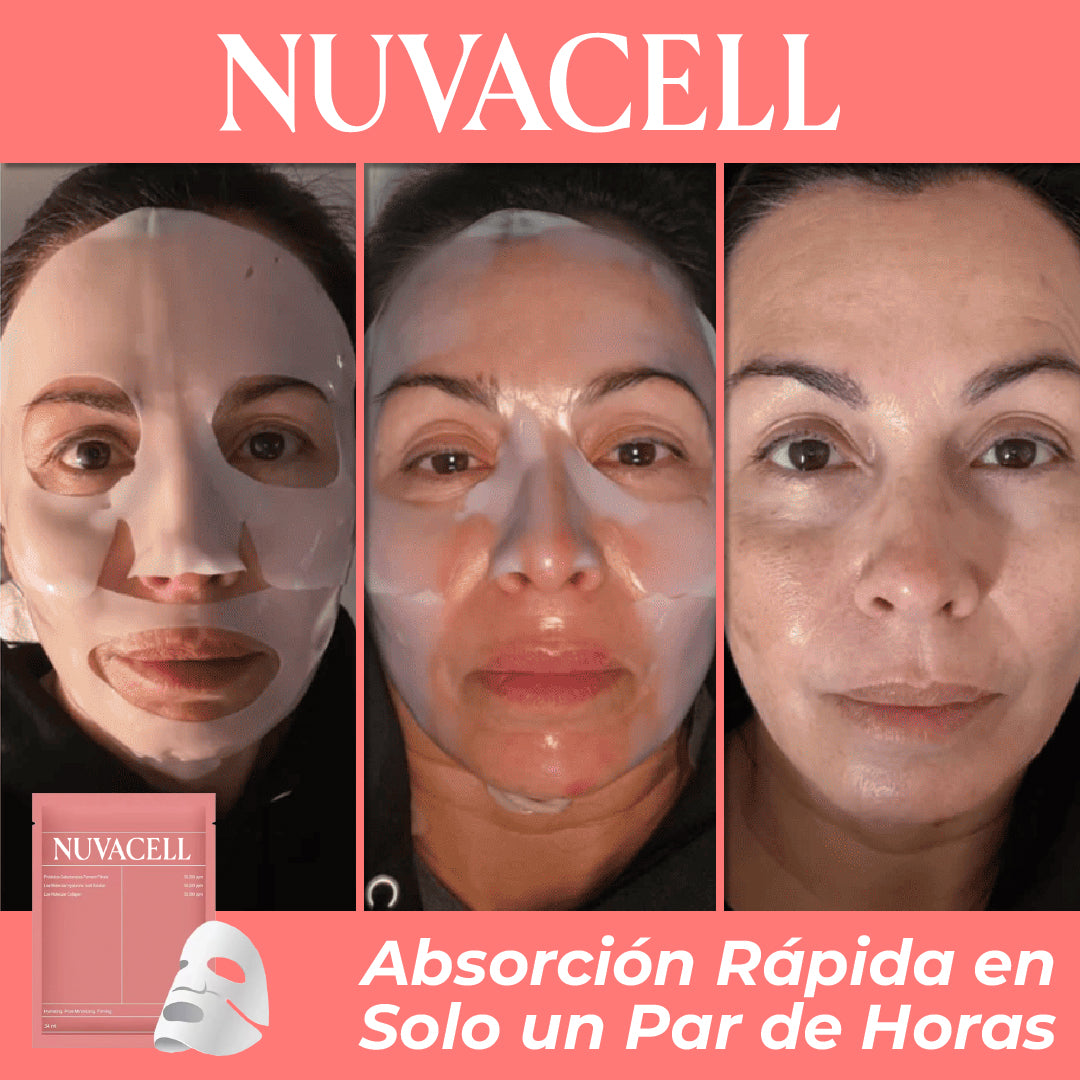 Nuvacell™ - Mascarilla Facial con Colágeno