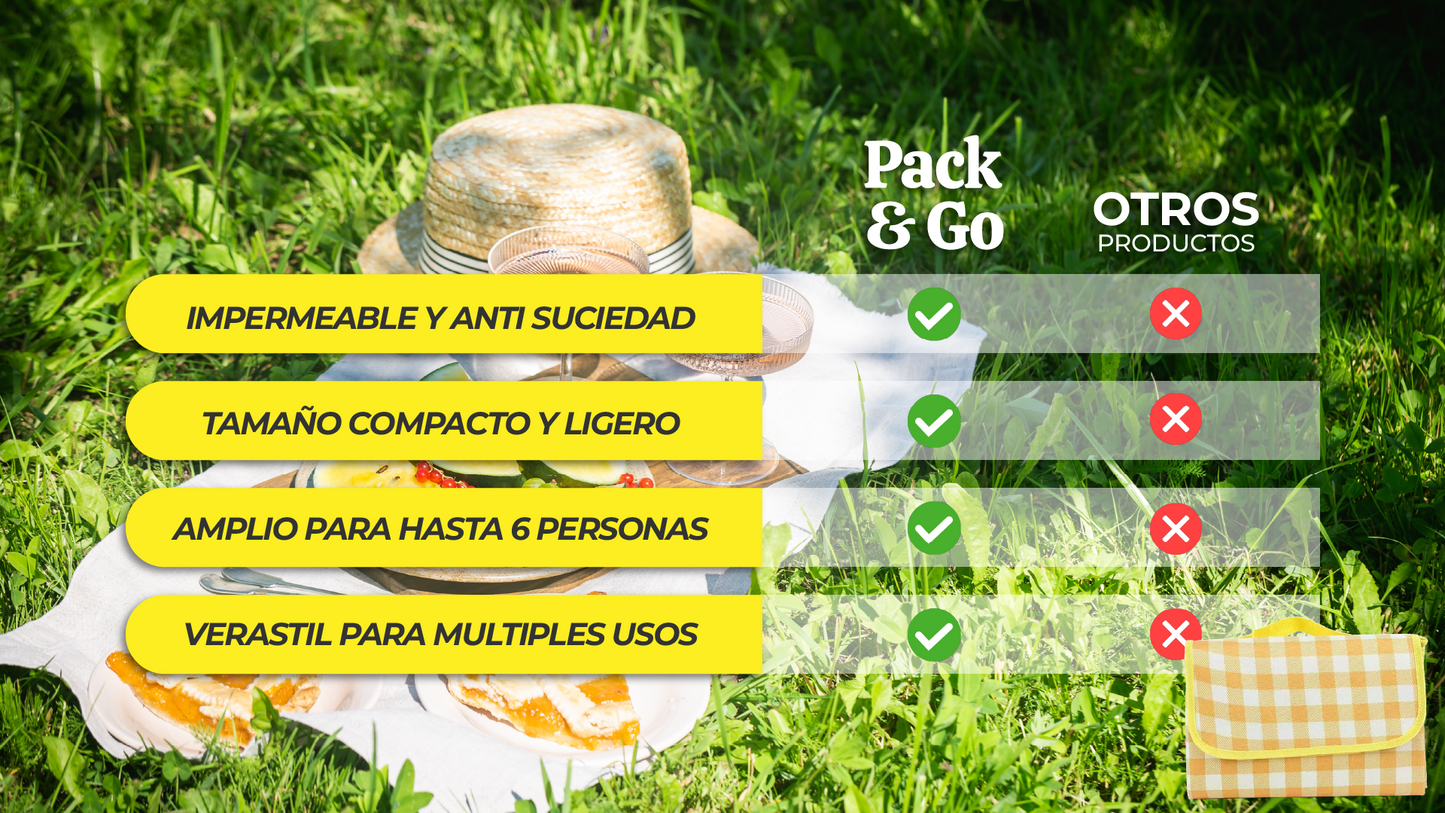 Pack&Go™ - Manta Portátil Todo Terreno