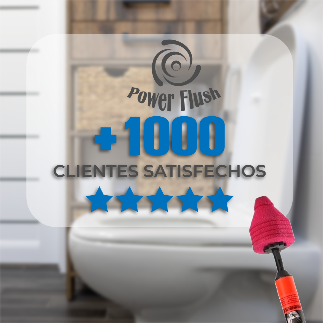 PowerFlush™ - Desatascador de Tuberias y Cañerias