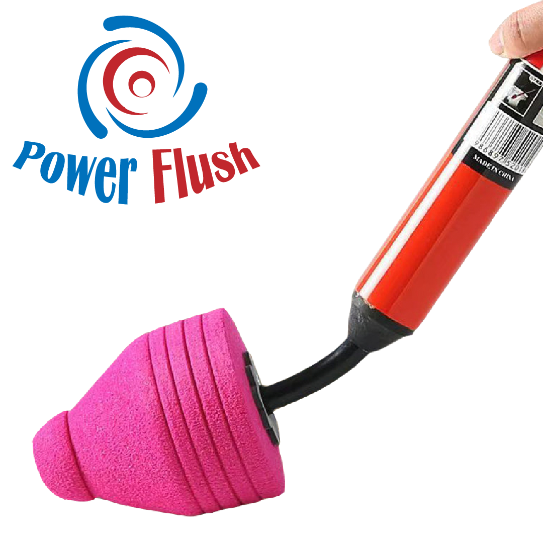 PowerFlush™ - Desatascador de Tuberias y Cañerias