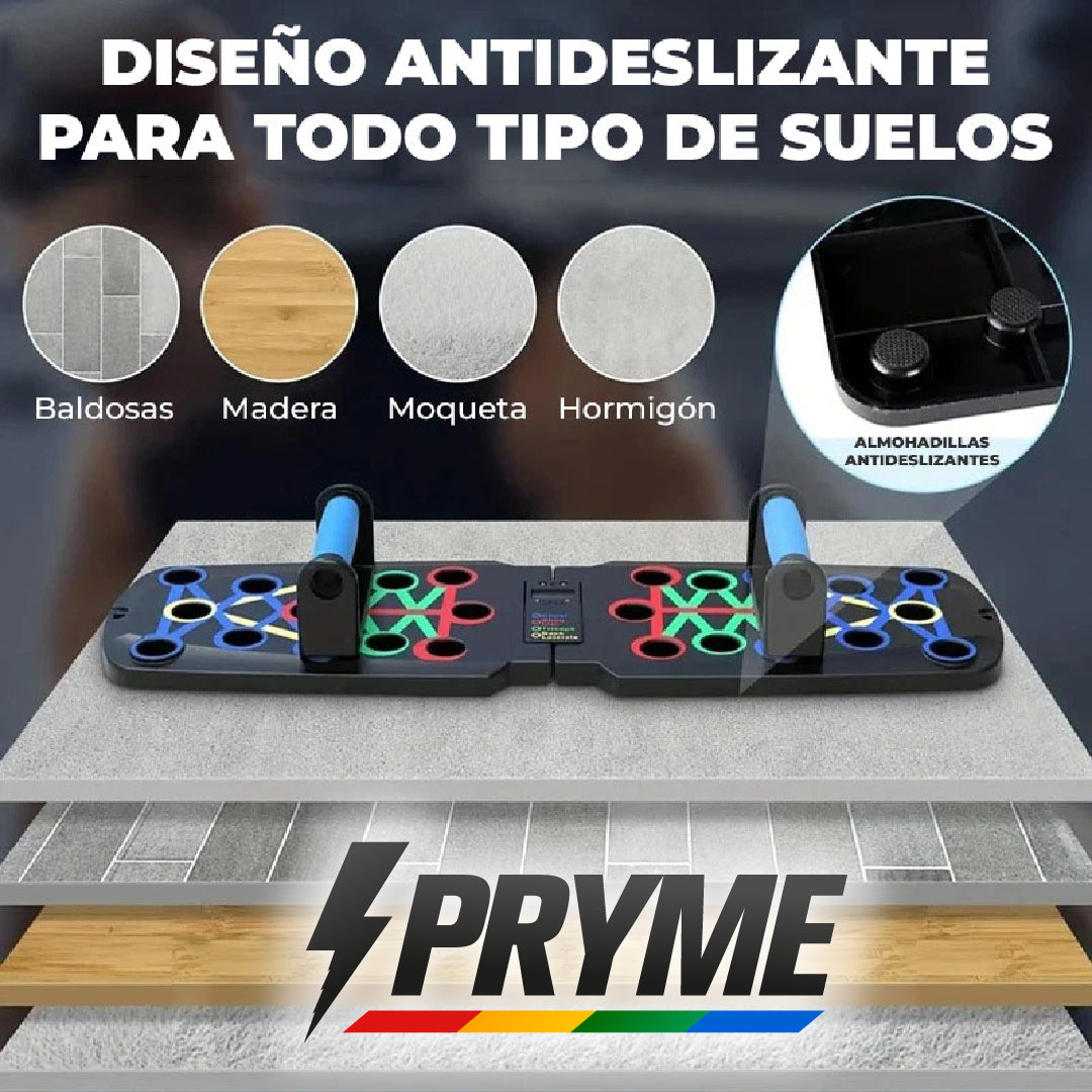 Pryme™ - Tabla Profesional para Flexiones de Brazos