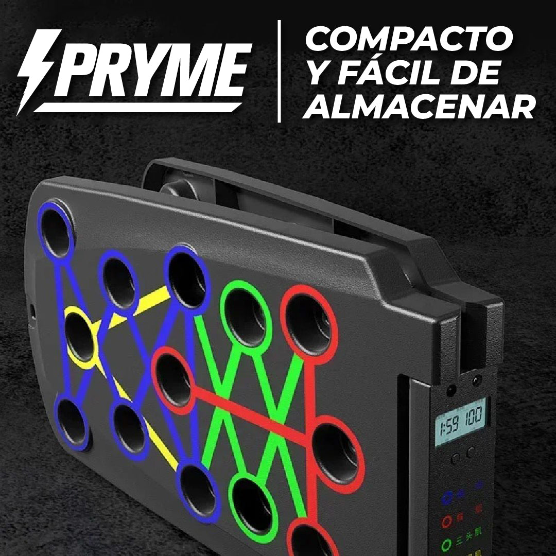 Pryme™ - Tabla Profesional para Flexiones de Brazos