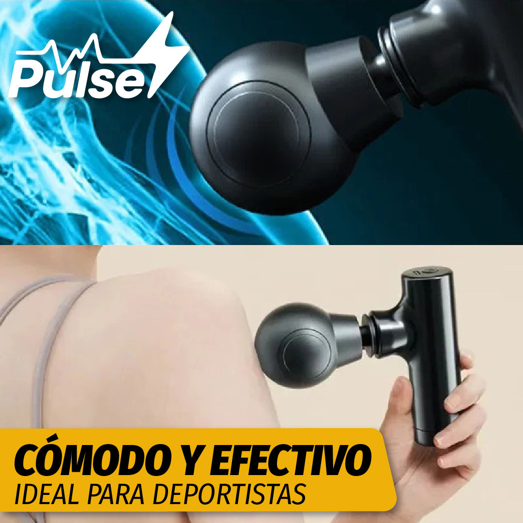 Pulse™ - Pistola Masajeadora Muscular Portátil
