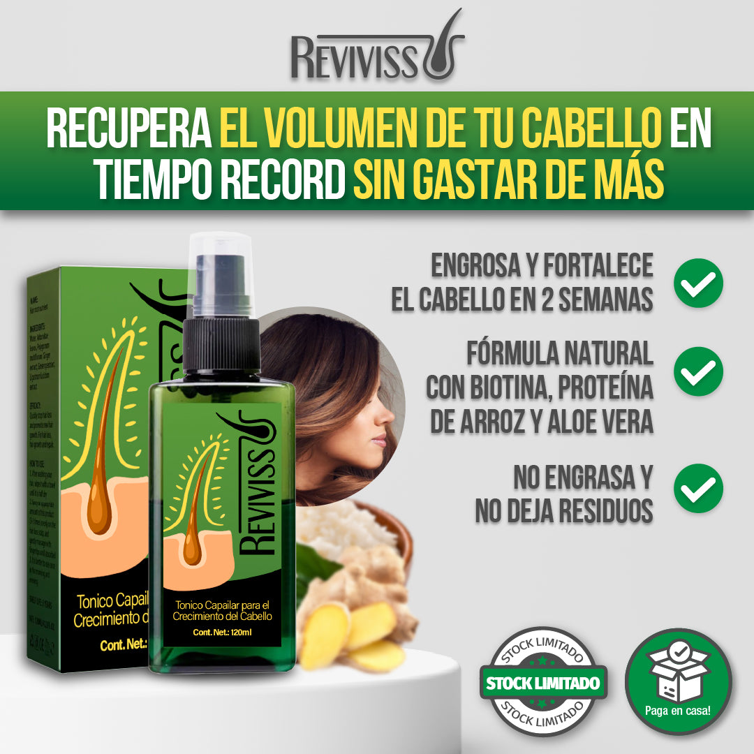 Reviviss™ - Revive tu Cabello desde la Raíz