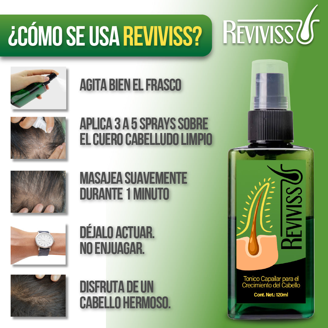 Reviviss™ - Revive tu Cabello desde la Raíz