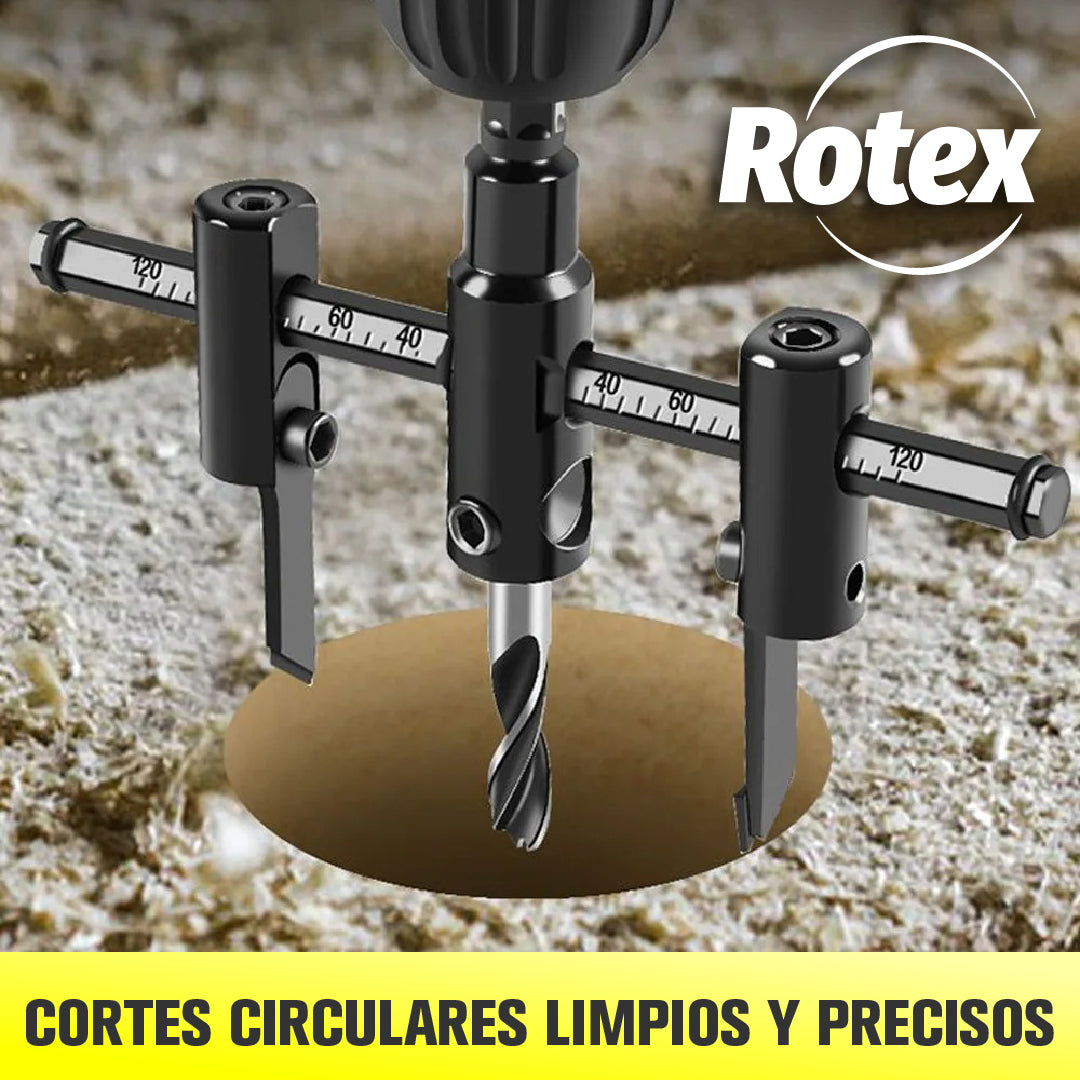 Rotex™ - Adaptador de Taladro para Cortes Circulares