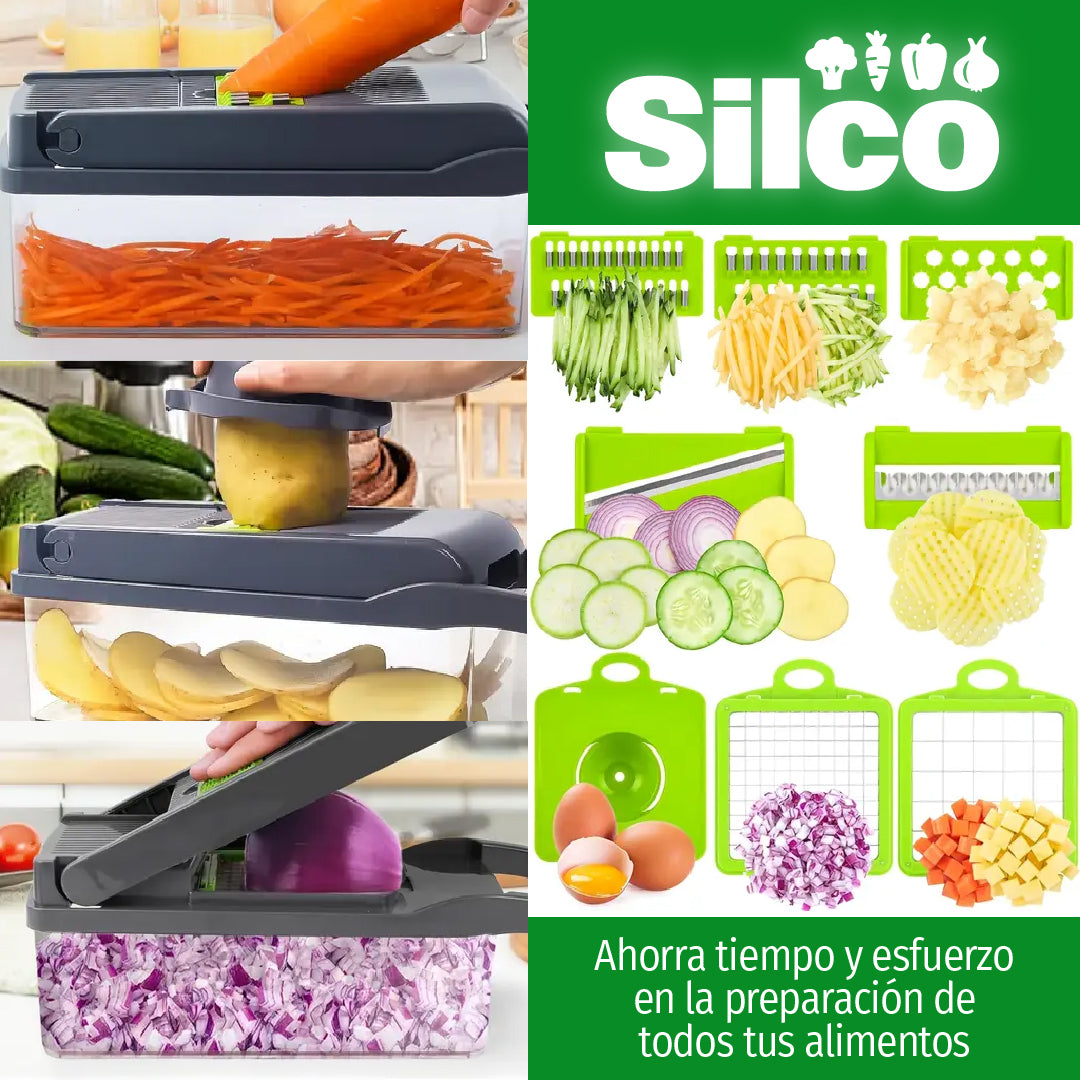 Silco™ - Cortador de Verduras Multifuncional
