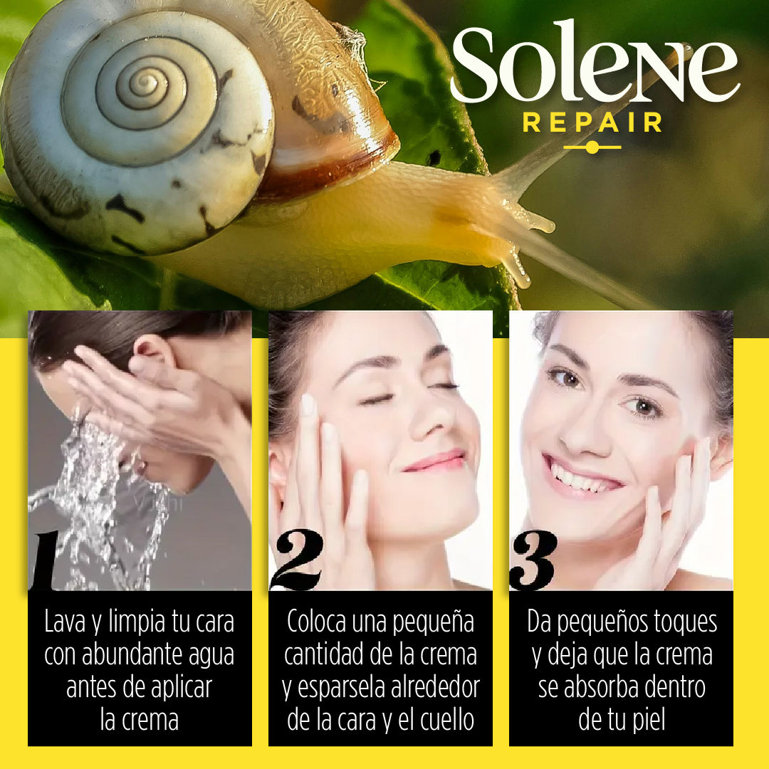 Solene Repair™ - Crema Hidratante con Mucina de Caracol