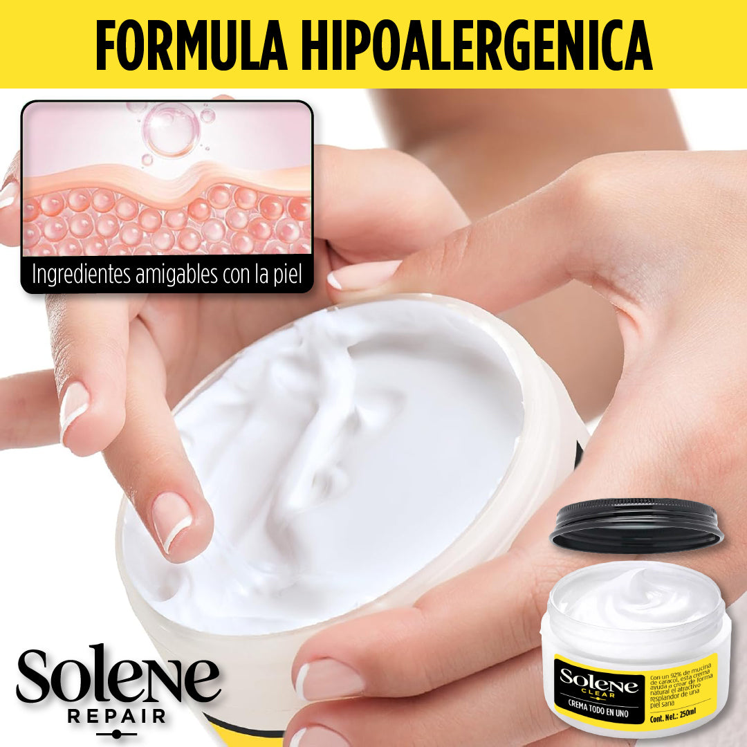 Solene Repair™ - Crema Hidratante con Mucina de Caracol