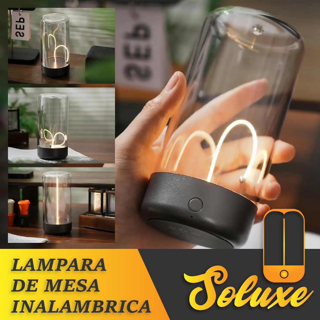 Soluxe™ - Lámpara Inalámbrica Estilo y Comodidad