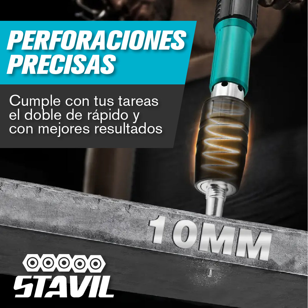 Stavil™ - Pistola para Clavos de Acero