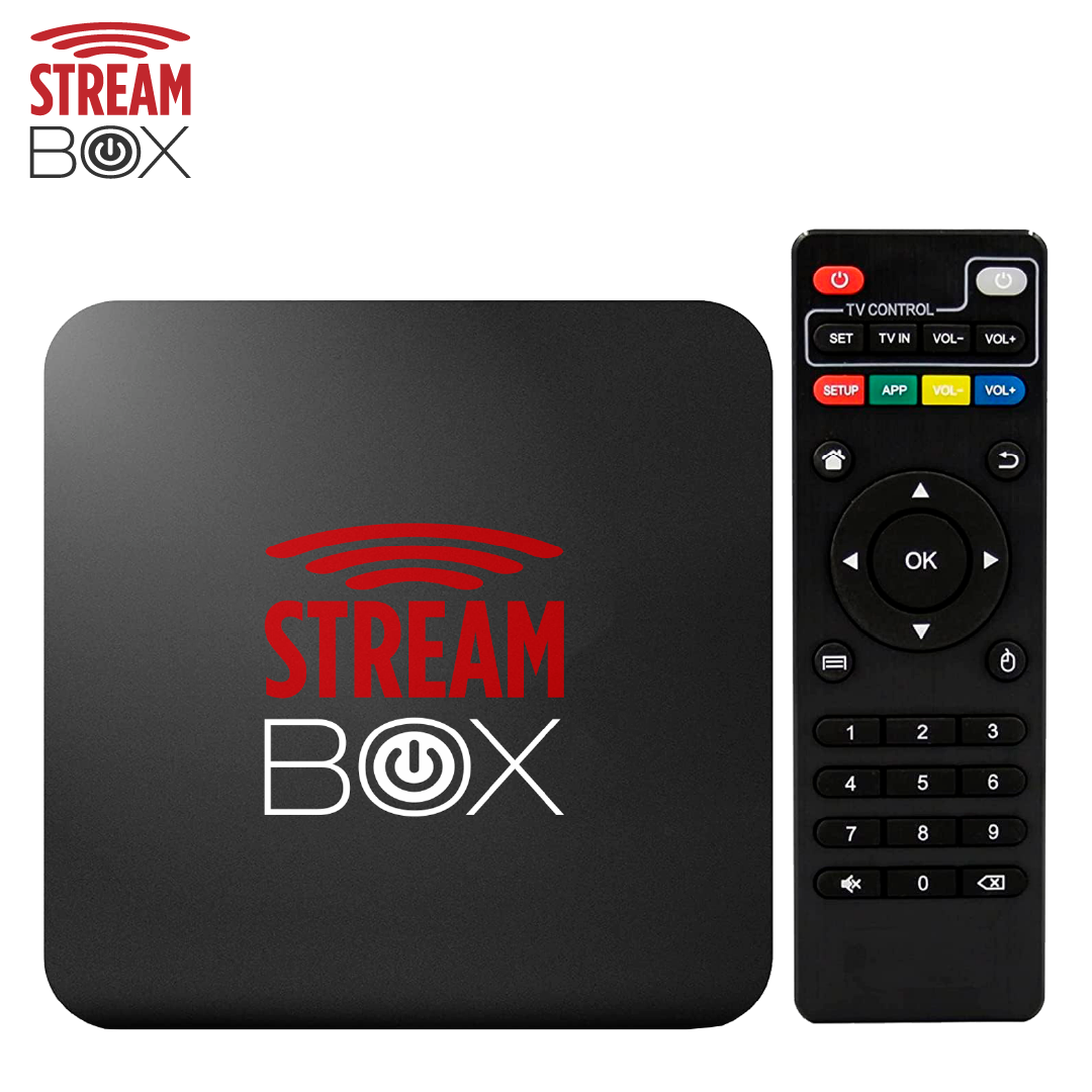 StreamBox™ - Smart TV BOX con Control Remoto