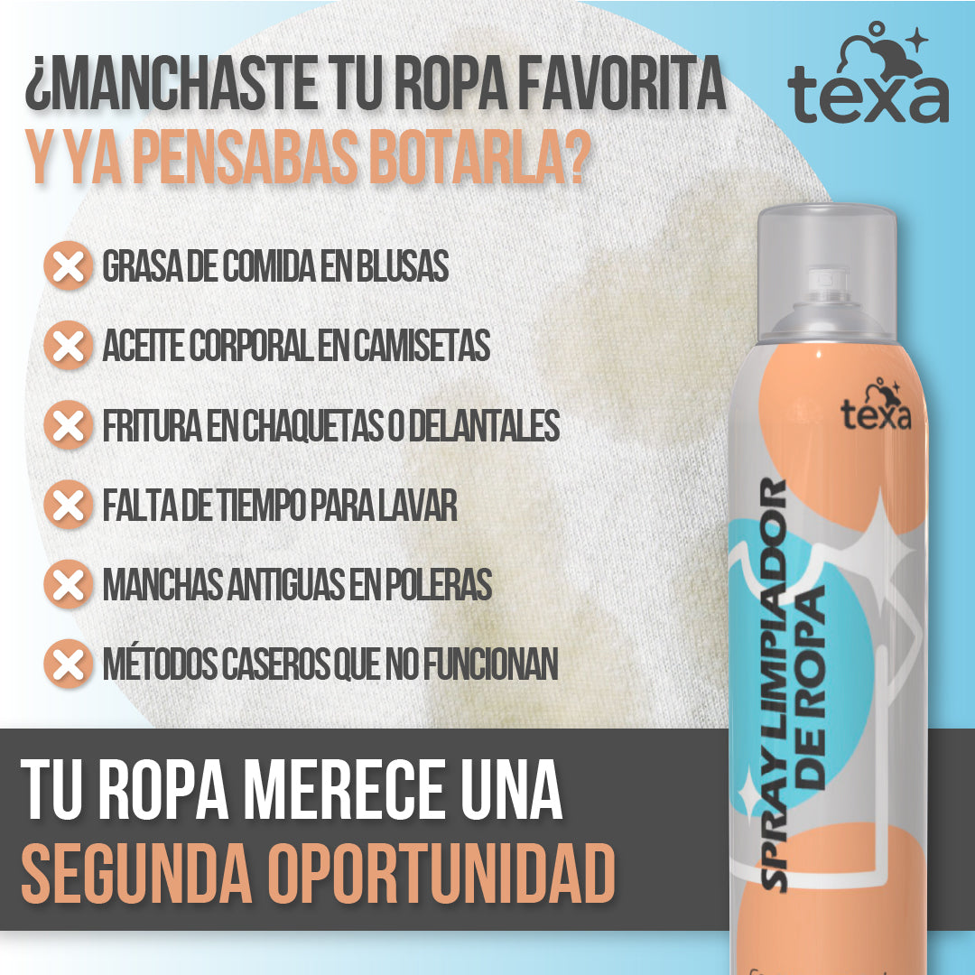 Texa™ - Adiós a las Manchas en Segundos
