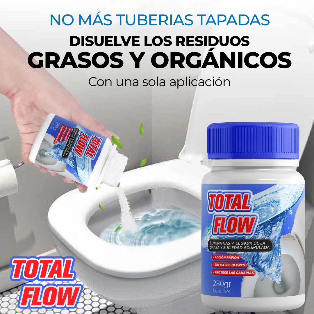 TotalFlow™ - Destapador Potente de Cañeria