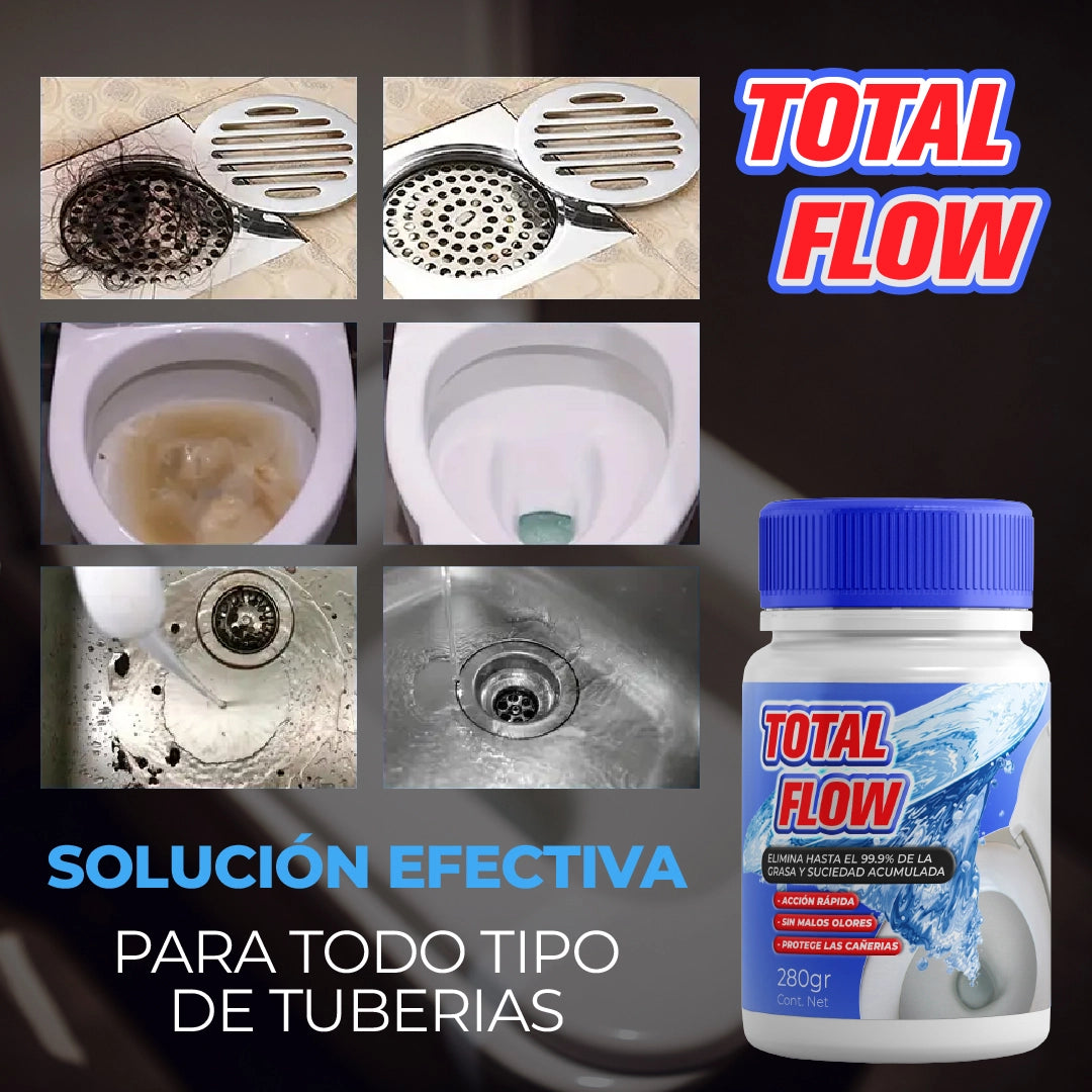 TotalFlow™ - Destapador Potente de Cañeria