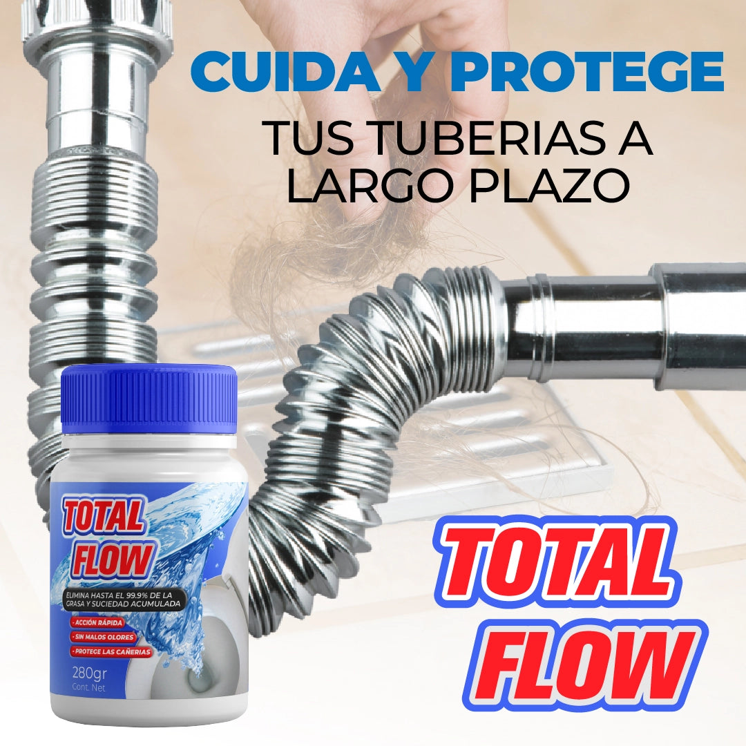 TotalFlow™ - Destapador Potente de Cañeria