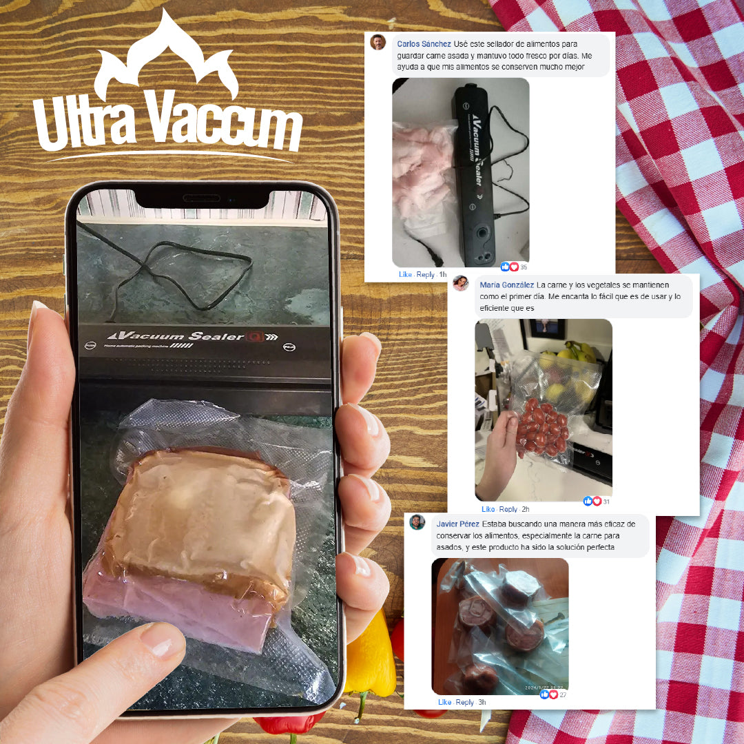 Ultra Vacuum™ - Selladora para Alimentos al Vacio