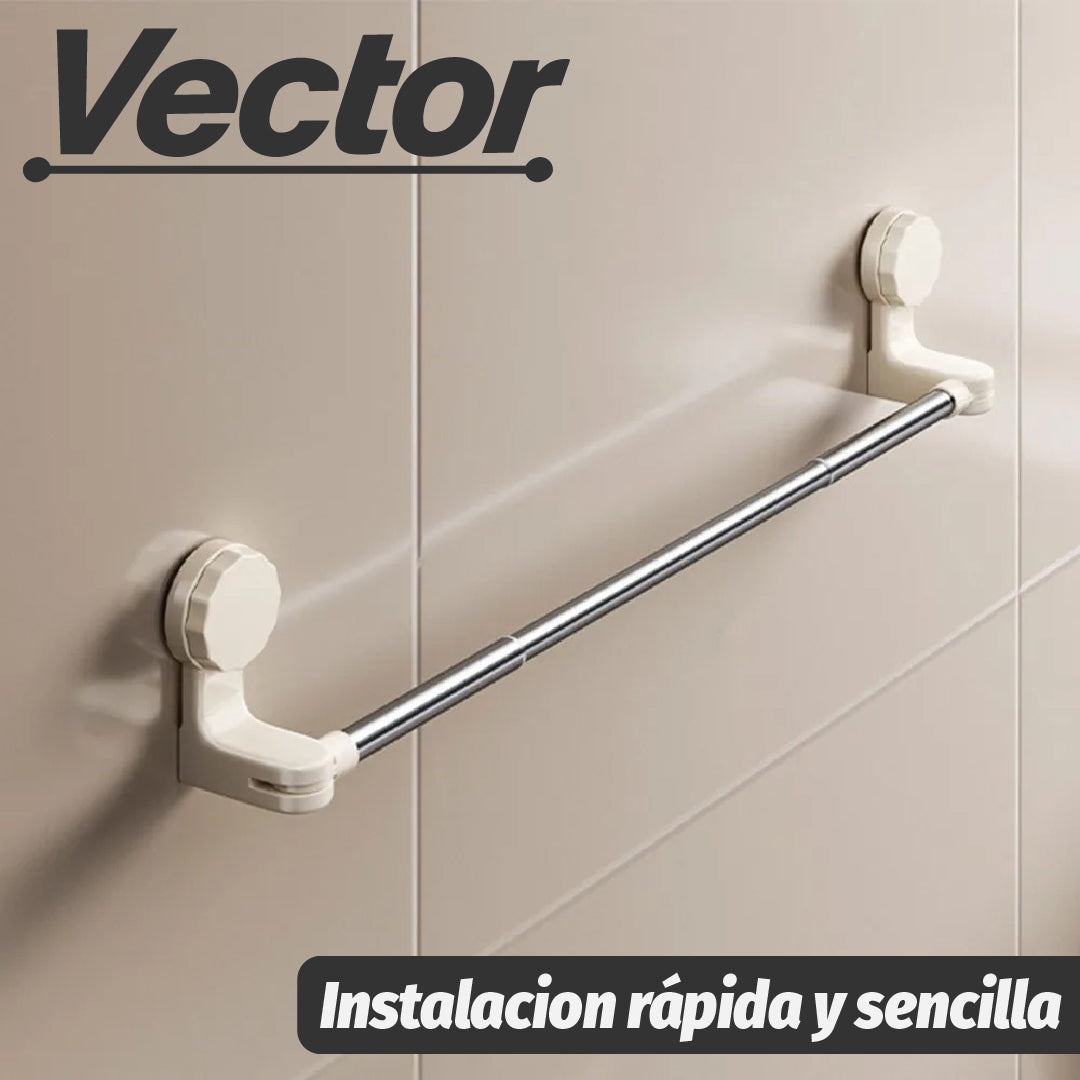 Vector™ - Barral para Toallas con Ventosas