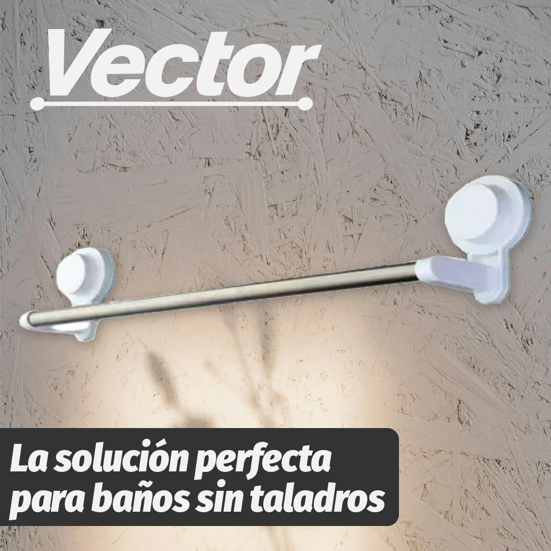 Vector™ - Barral para Toallas con Ventosas