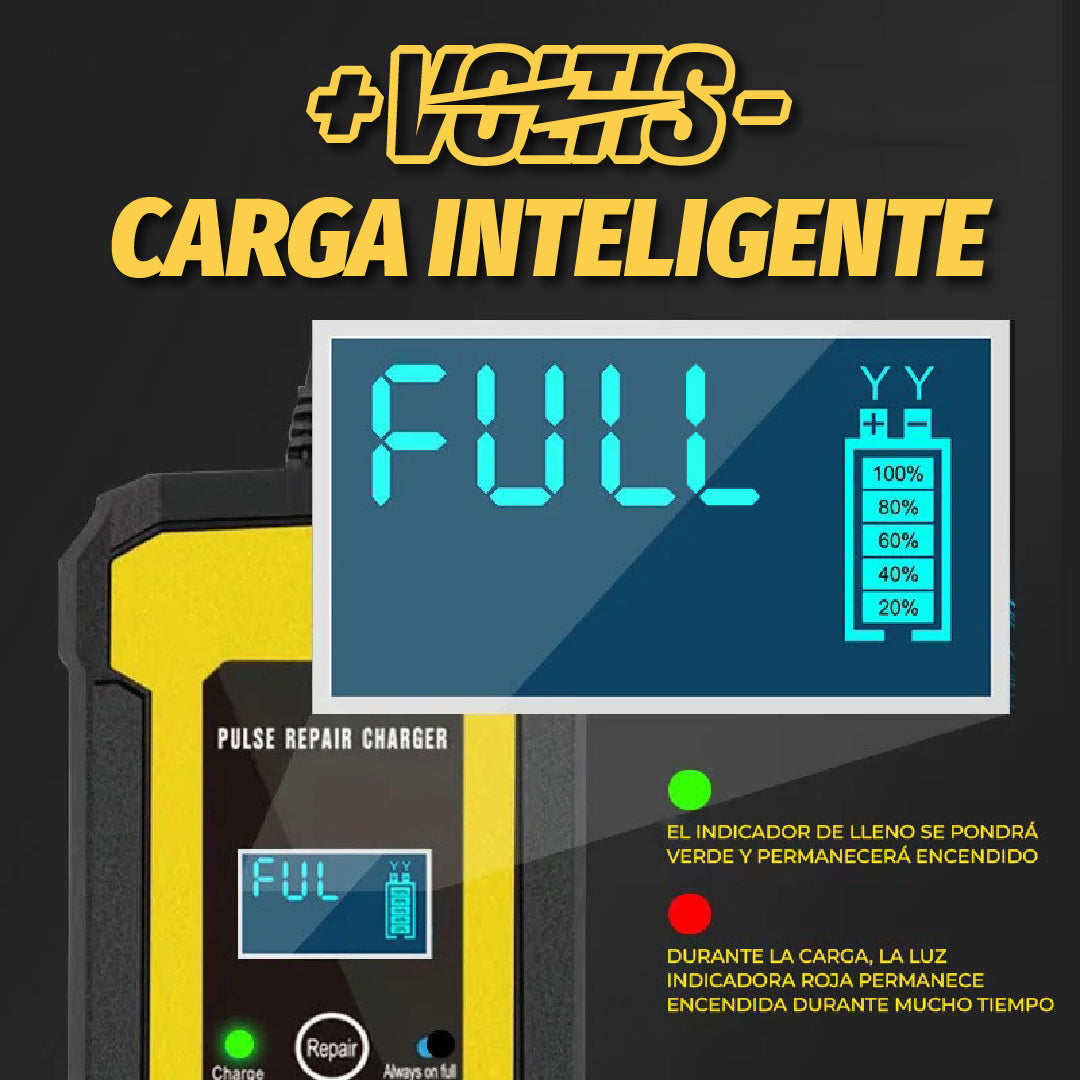 Voltis™ - Cargador Portatil para Batería de Auto