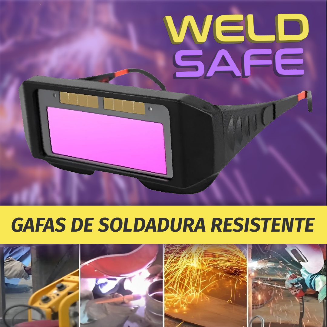 WeldSafe™ - Gafas de Soldadura resistentes