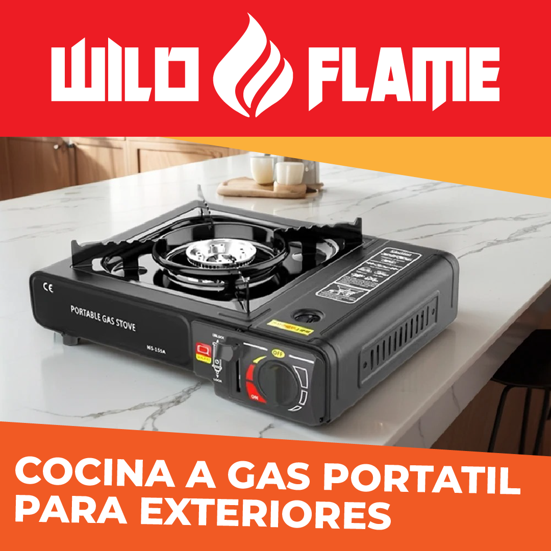 WildFlame™ - Cocina a Gas Portatil