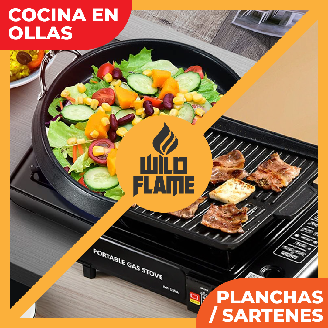 WildFlame™ - Cocina a Gas Portatil