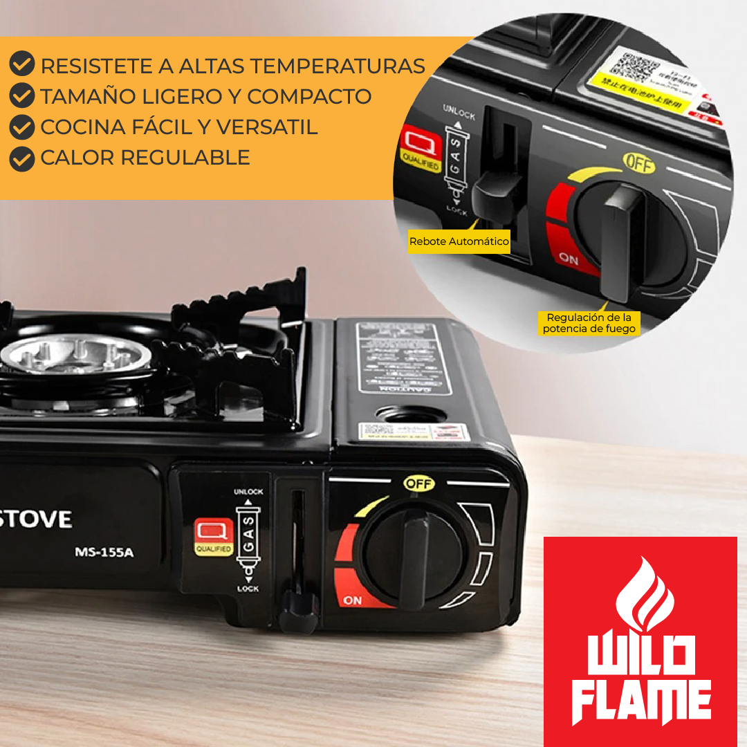 WildFlame™ - Cocina a Gas Portatil