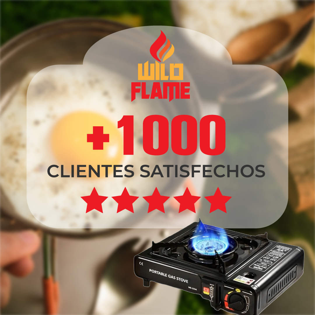 WildFlame™ - Cocina a Gas Portatil