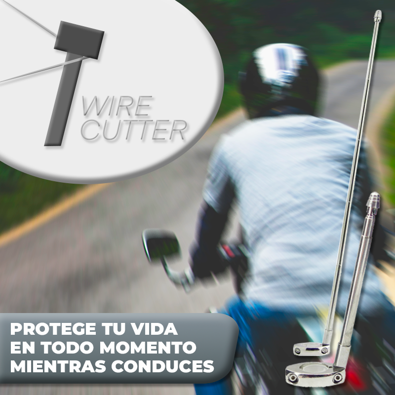 WireCutter™ - Antena de seguridad contra hilo curado