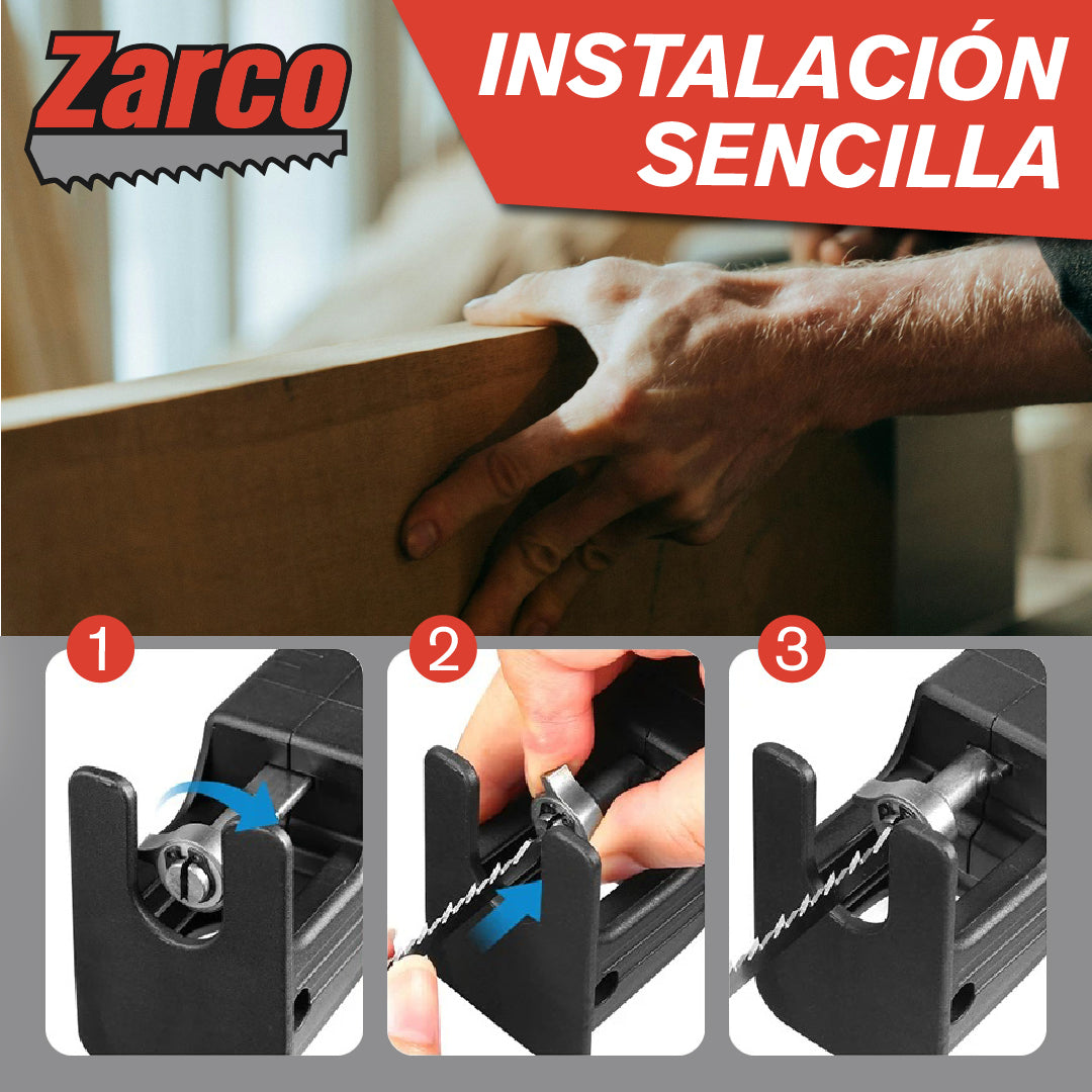 Zarco™ - Adaptador de Sierra Vertical para Taladros