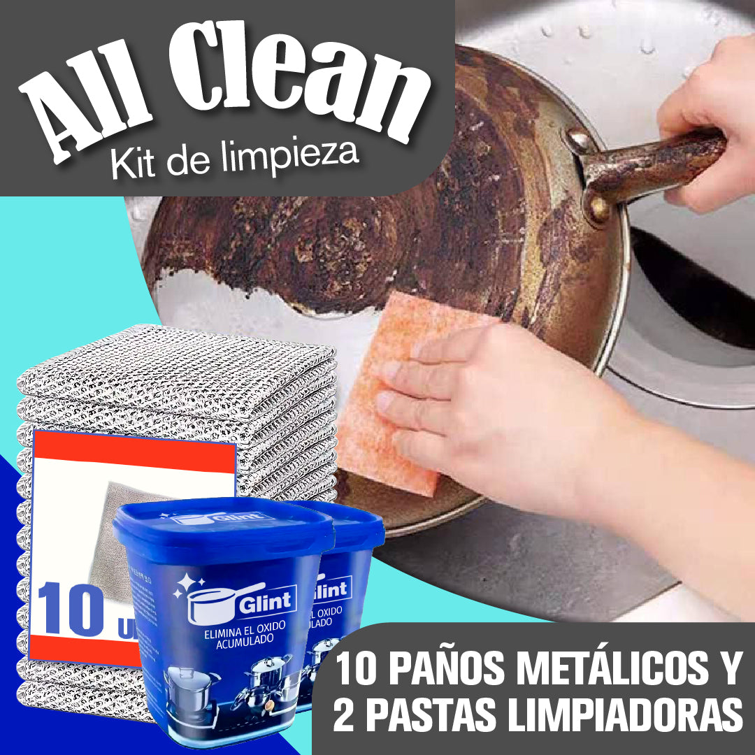 All Clean™ - Kit de Limpieza Profesional