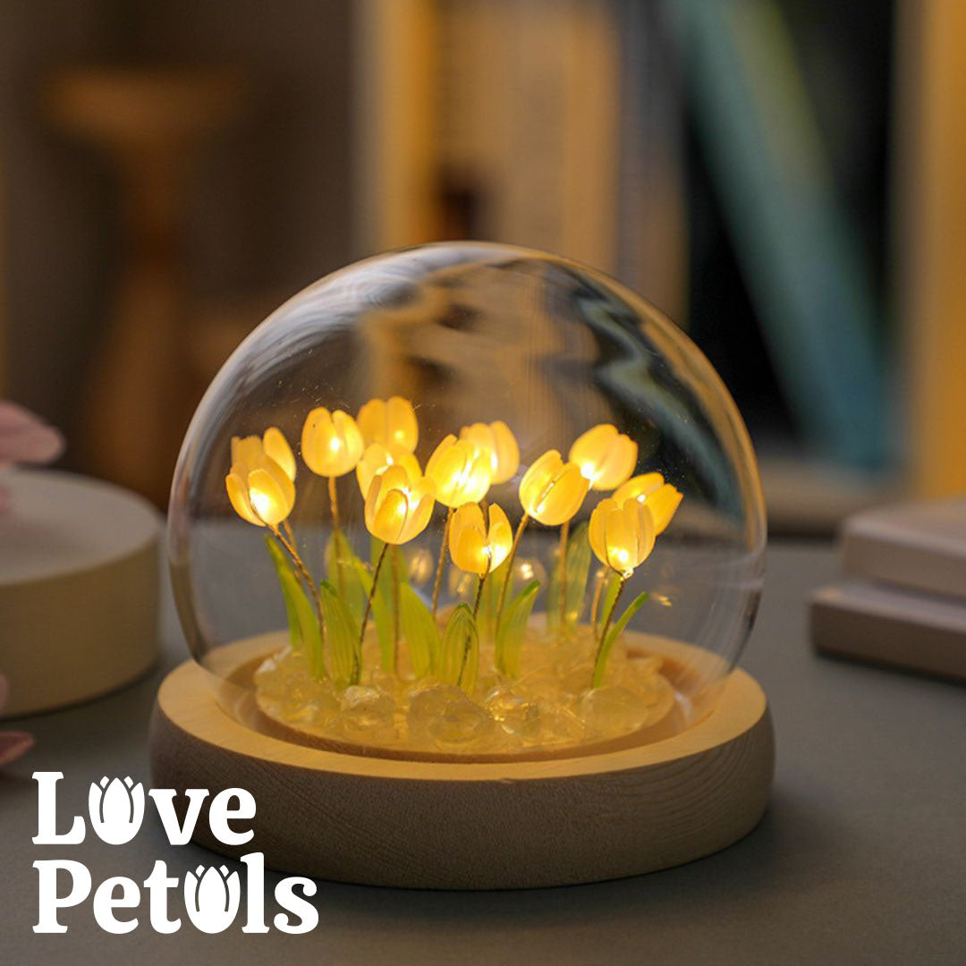 LovePetals™ - DECORACION LED DE TULIPANES MAGICOS
